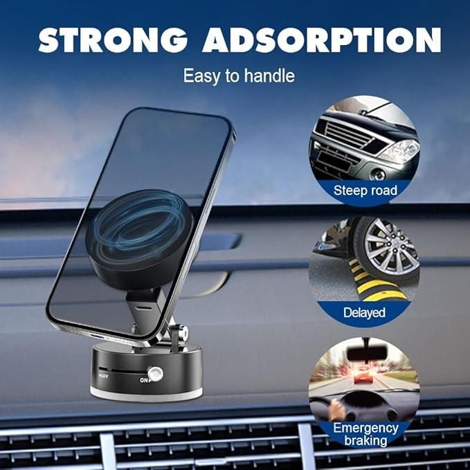 Vaccum Suction Magnetic Phone Holder 📱